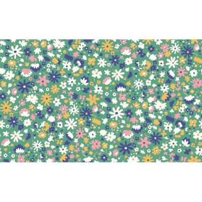 Liberty Carnaby Bloomsbury Blossom Green Cotton