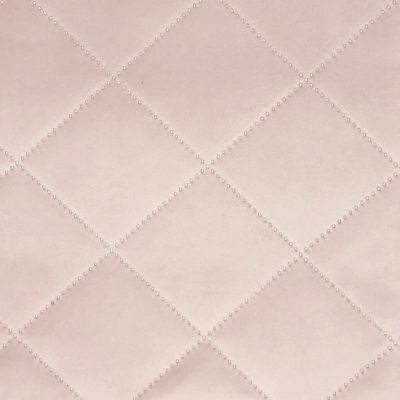 Quilted Velvet baby pink