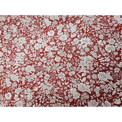 Liberty Emily Belle Crimson Cotton