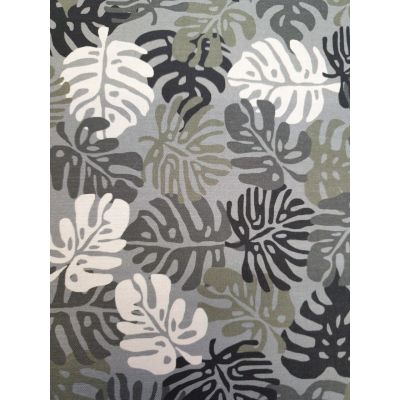 Stof Blooming Marvellous Grey and White Cotton