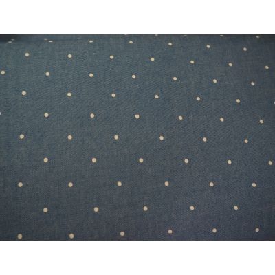 Cotton Chambray Small Spot