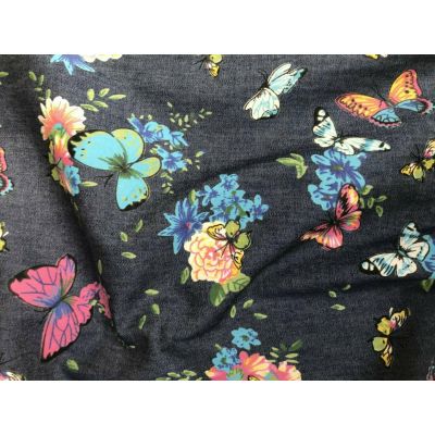 Chambray Cotton Butterfly