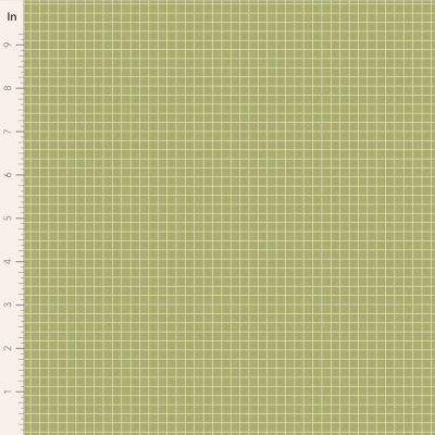 Tilda Creating Memories, Woven Plaid Pea Green