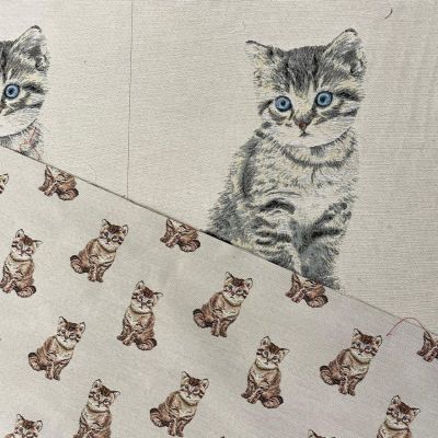 Tapestry Kitten Panel