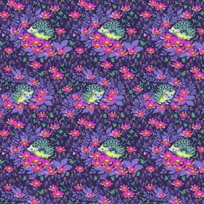 Tula Pink Tiny beasts Whos your Dandy glimmer cotton