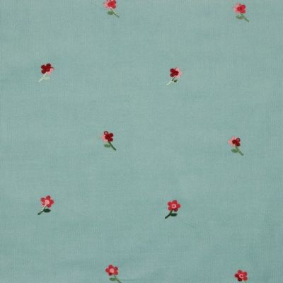 Babycord Embroidery Mint
