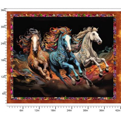 Drinkers of the Wind Galloping panel 36"