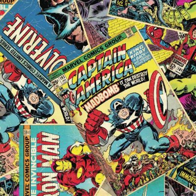 Marvel Comic Cotton