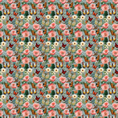 3D Butterfly Garden