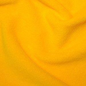Plain Antipil Fleece Yellow