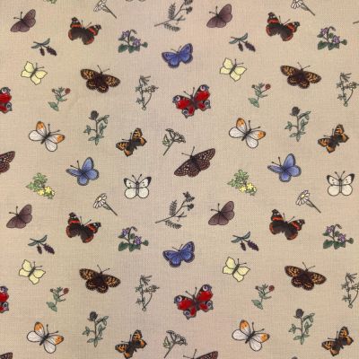 Flutter and Fern linen by Emma Lawrence Designs