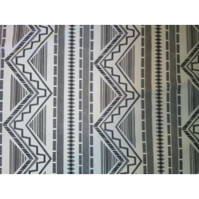 Flocked Interlock, Aztec