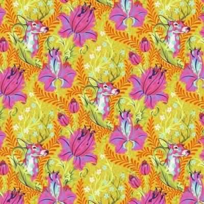 Tula Pink Tiny beasts Deer John Cotton
