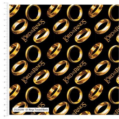 Lord of the Rings Black Cotton