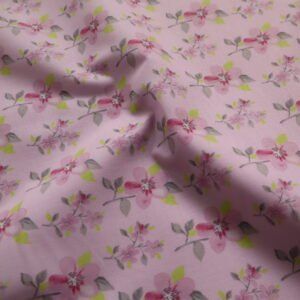 Riley Blake, Pink Floral Cotton