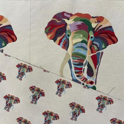 Tapestry Elephant Panel