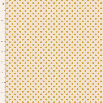 Tilda Creating Memories, Woven Dot Yellow