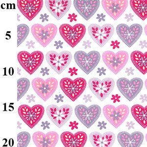 Pink Love Hearts Cotton Popin