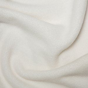 Plain Antipil Fleece Ivory