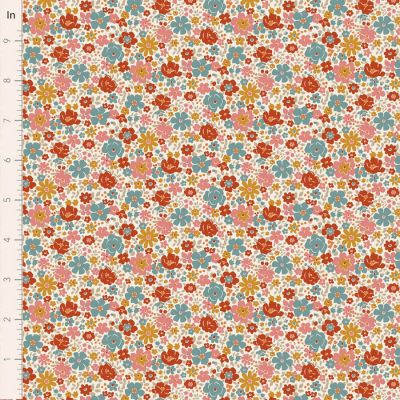 Tilda Village Life, Esther Worm Cream Cotton
