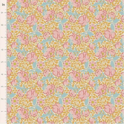 Tilda Songbird Flora Mustard