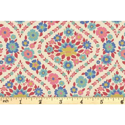 Tilda Wallflower Bianca Red