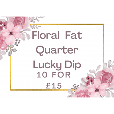 Floral Fat Quarter Lucky dip