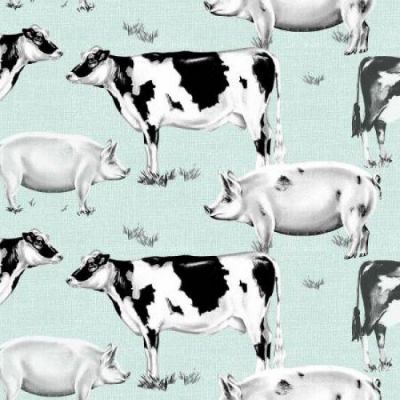 Farm House Cows & Pigs