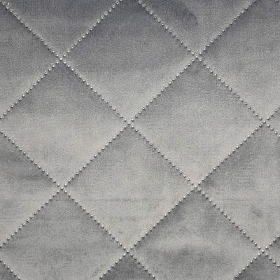 Quilted Velvet Graphite