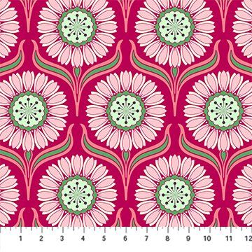 Local Honey Pop Daisy Raspberry Cotton