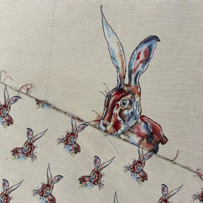 Tapestry Hare Panel