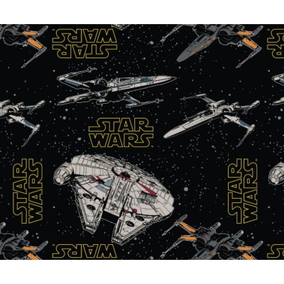 Star Wars Rebel Ships Cotton