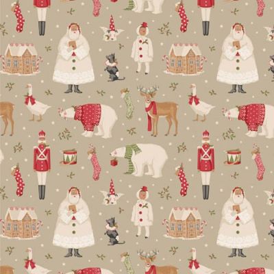 Tilda Merry Little Christmas Winter Friends Cotton