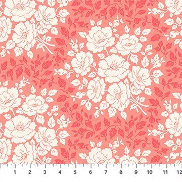 Local Honey Morning Bloom Coral Cotton