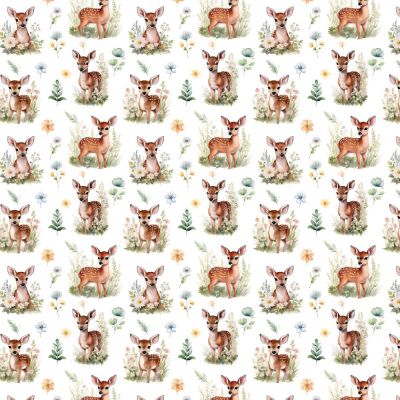 Meadow Fawn Polycotton