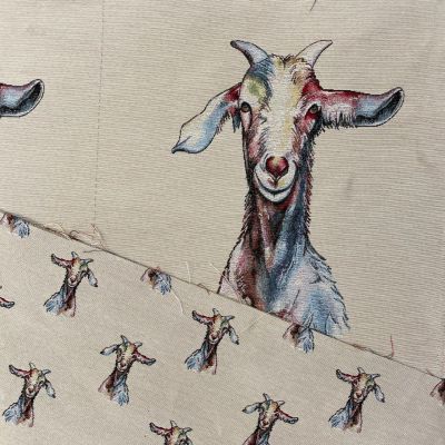 Tapestry Goat Panel
