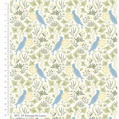 Voysey Amongst the Leaves Cotton