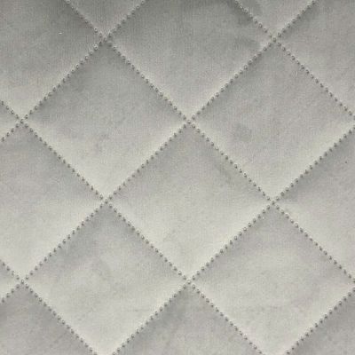 Quilted Velvet Silver