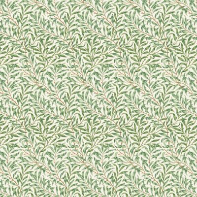 Willow Bough Green Polycotton