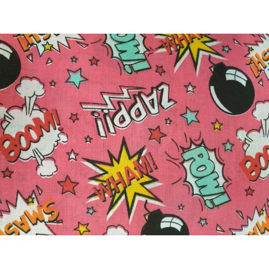 Polycotton, Pow Zapp Pink