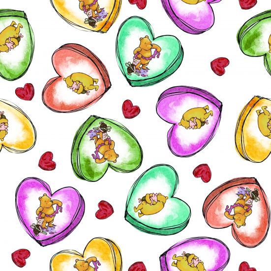 Winne Candy Hearts Cotton