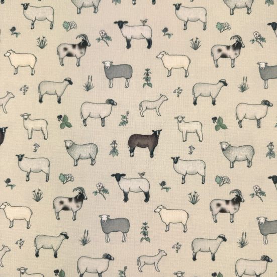 Wandering Wool Linen by Emma Lawrence designs