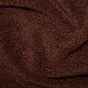 Plain Antipil Fleece Brown