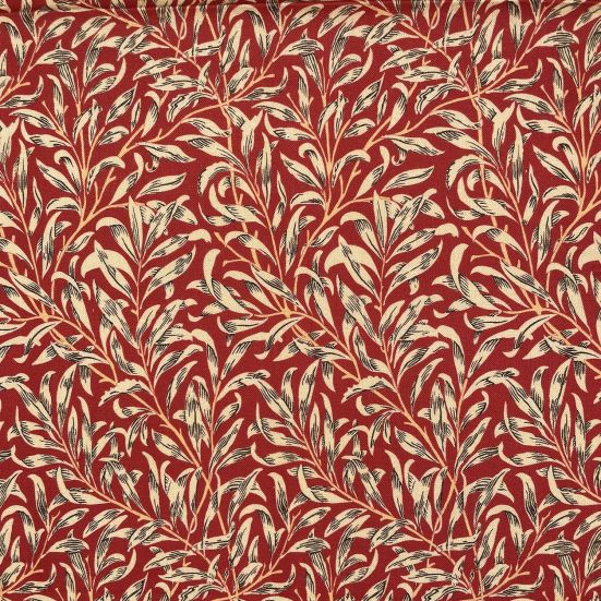William Morris Design Willow Brough Crimson