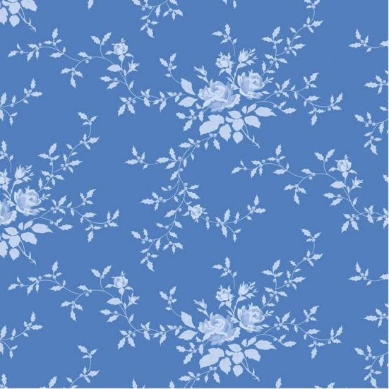 Tilda Something Blue Fabric Noel Cornflower