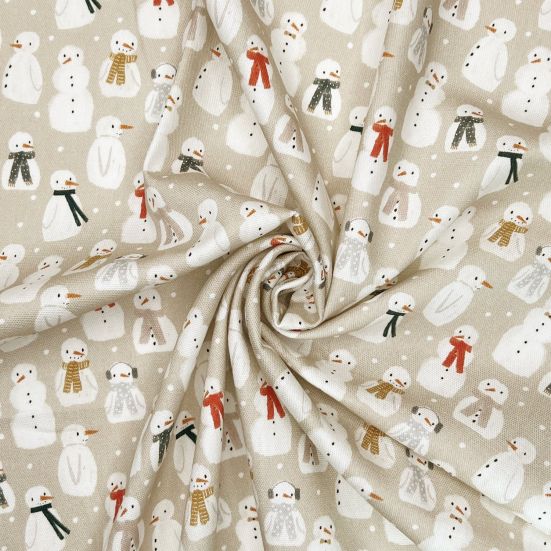 The Snowman, Natural Cotton Panama