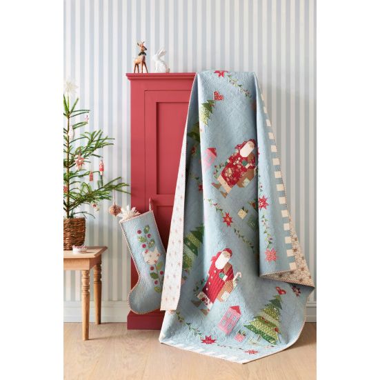 Tilda Merry Little Christmas Noel Cream Cotton