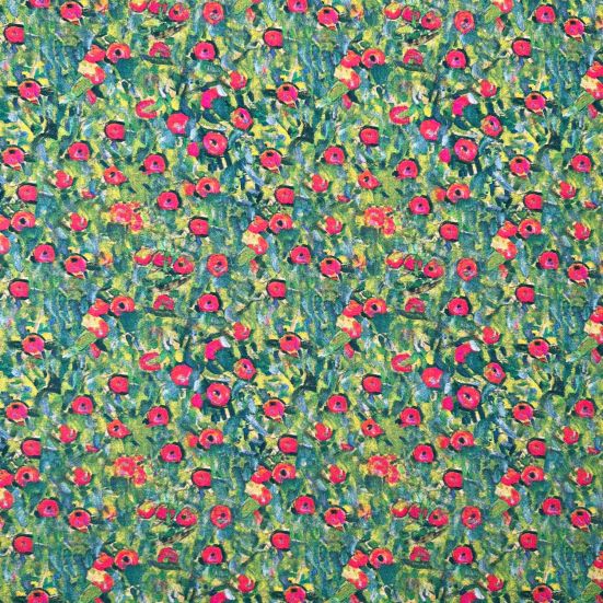 Klimt's Apples Cotton