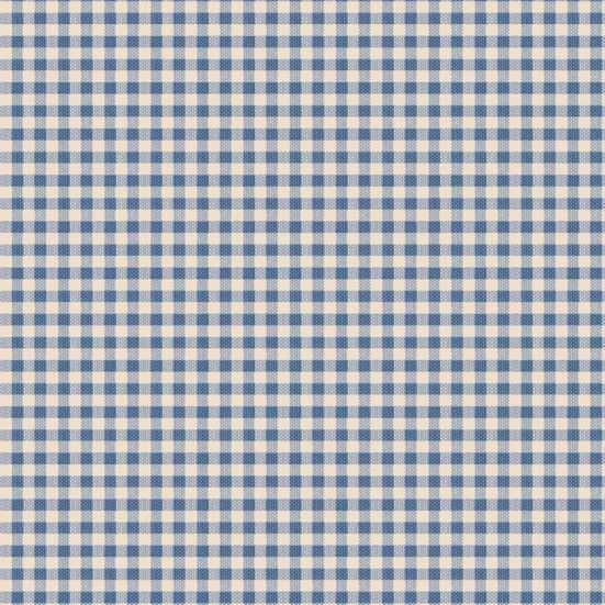 Tilda Creating Memories, Woven Gingham Blue