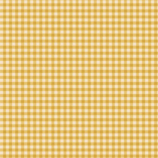 Tilda Creating Memories, Woven Gingham Yellow